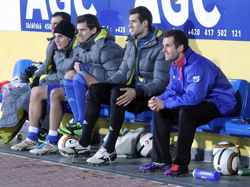 Jiskra na Stínadlech. Odveta osmifinále Poháru České pošty FK Teplice - Jiskra Domažlice 2:1.