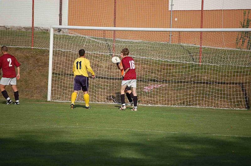 Krchleby - Postřekov 3:1 (1:1).