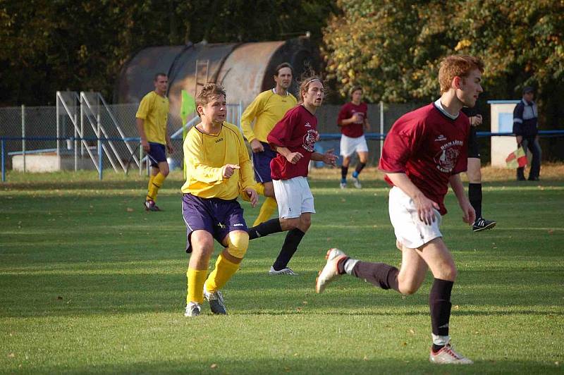 Krchleby - Postřekov 3:1 (1:1).