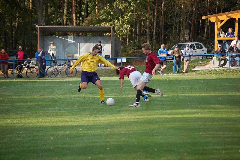 Krchleby - Postřekov 3:1 (1:1).