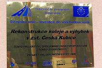 Dílo vychvaluje tabulka na českokubickém nádraží, chlubí se jím i zhotovitelstká firma na svých webových stránkách v části "reference".