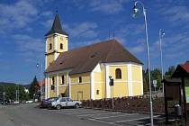 Kostel Panny Marie Sedmibolestné v Bělé nad Radbuzou.