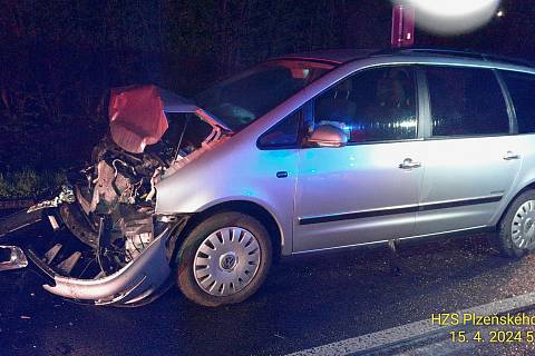 Ke srážce dvou Volkswagenů došlo po ránu v Domažlicích.