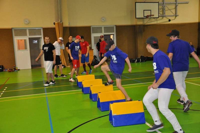 IYB Winter Clinic 2014 v Domažlicích pro mladé basebalisty.