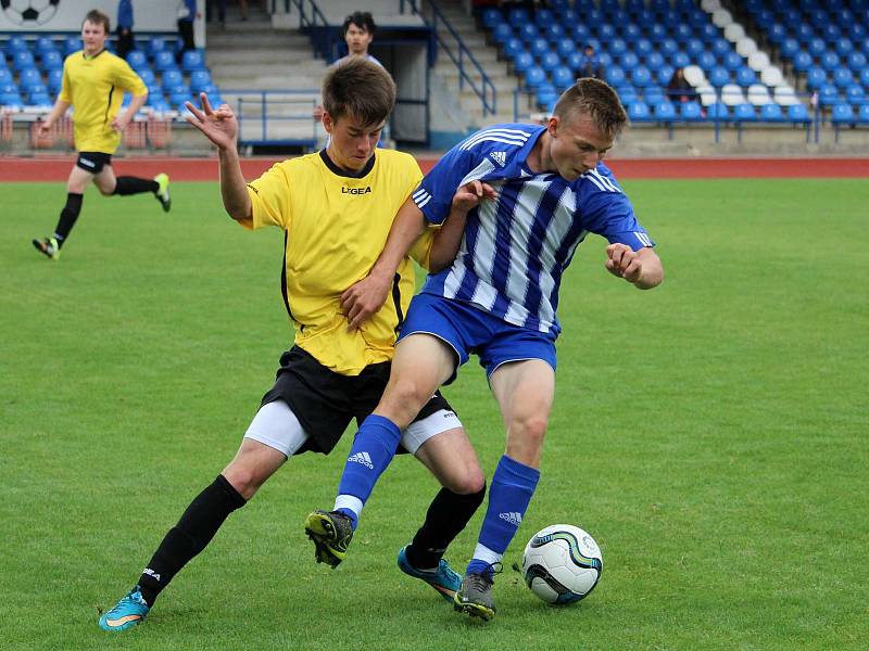 Dorostenecké derby v krajském přeboru. Jiskra Domažlice vs. FC Dynamo H. Týn.