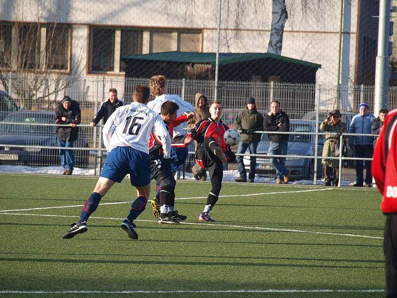 Z přípravného utkání Jiskry Domažlice s 1. FC Bad Kötzting - 7:1.