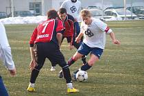 Z přípravného utkání Jiskry Domažlice s 1. FC Bad Kötzting - 7:1.