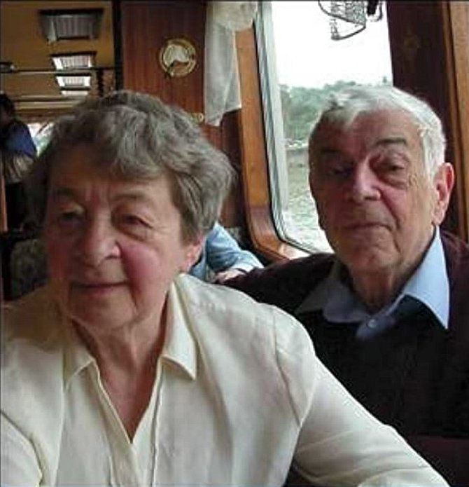 Vilma Abeles Iggersová s manželem Georgem Iggersem.
