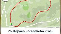 Běžci Chodska sobě: Trasa 7 - Po stopách Korábského krosu.