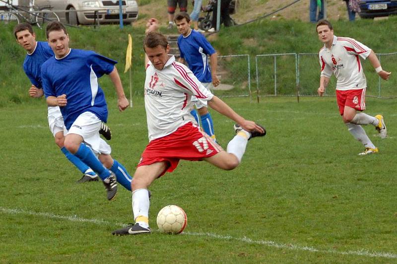 Z utkání FK Holýšov s SSC Bolevec 2:1.