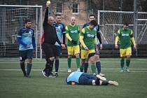 20. kolo, KP: Start Tlumačov (žlutozelení) - Holýšov 0:6, 2. dubna 2023.