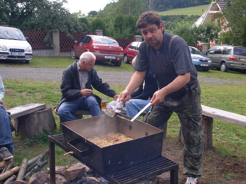 Rybářské hody v Oprechticích.