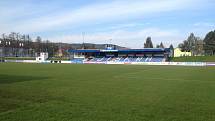 Stadion Střelnice po prvním utkání šampionátu.