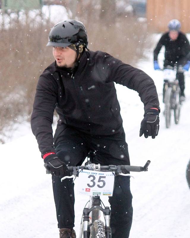 Ledový kafe 2013, úvodní závod horských kol letošní sezony.