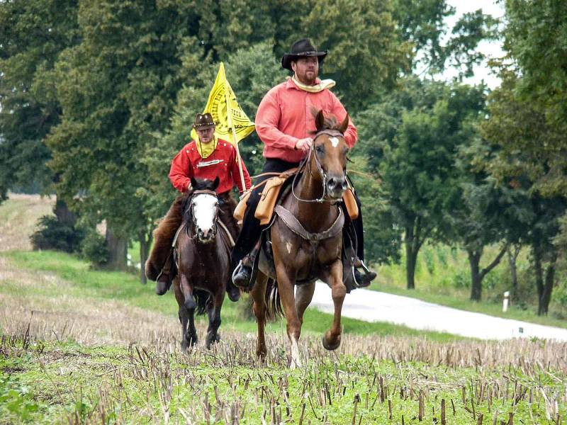 Jezdci z Domažlicka jeli jako Pony Express.