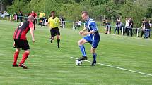 Staňkovští fotbalisté zdolali hokejisty Plzně 4:2.