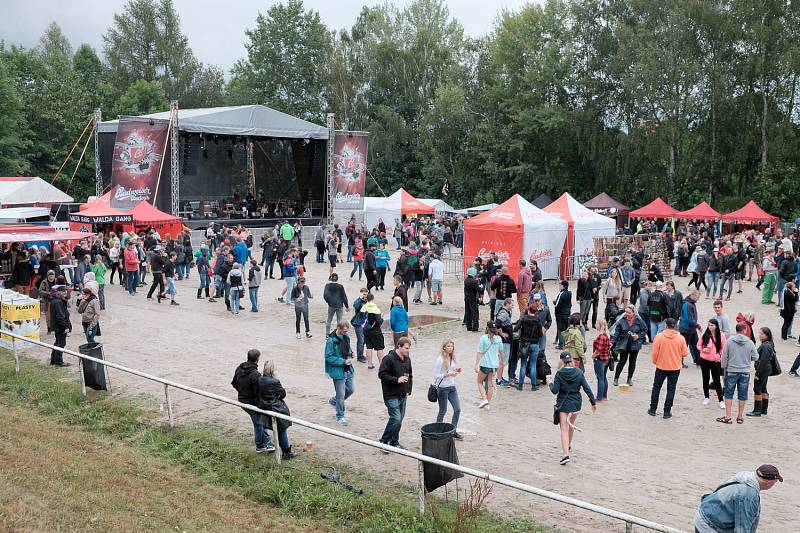 Páteční Chodrockfest v Domažlicích.