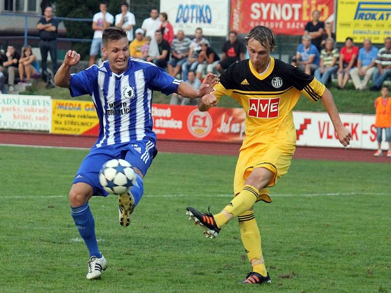 Třetiligová Jiskra Domažlice porazila v penaltovém rozstřelu prvoligové Dynamo České Budějovice a postupuje do 3. kola Poháru České pošty.