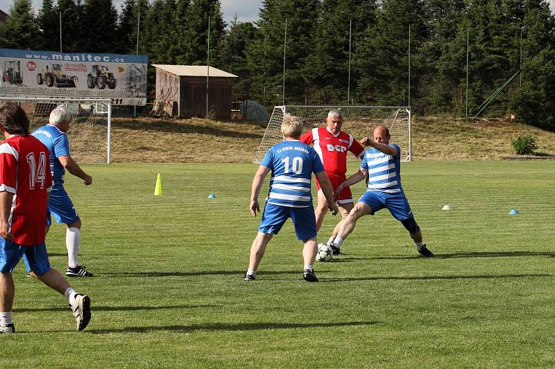 Setkání bývalých fotbalistů Sokola Mrákov.