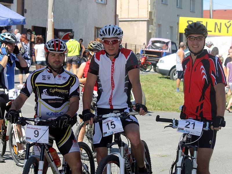 MTB závod Silný kafe 2012 v Poběžovicích.