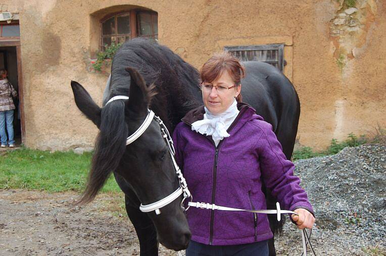 Hubertova jízda v Horšově.