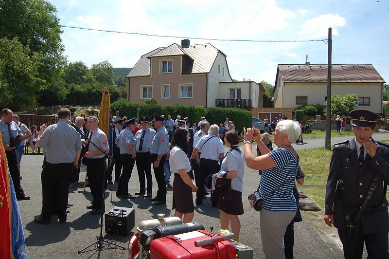 Z oslav 120 let založení SDH Hluboká u Kdyně.