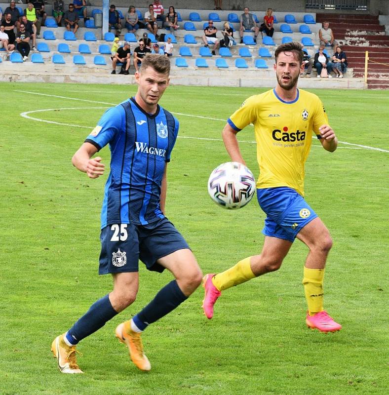 FC Písek - Jiskra Domažlice 1:3.