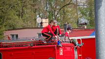 Okresní kolo soutěže mladých hasičů Plamen v Horšovském Týně