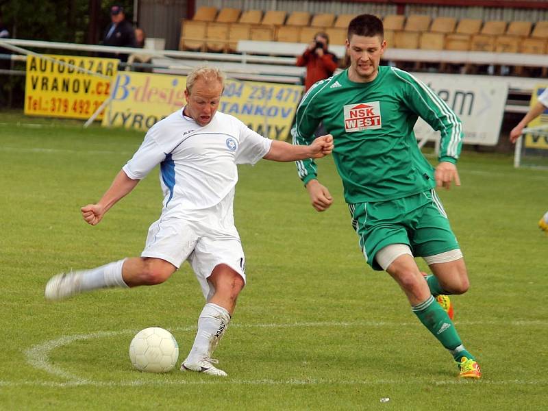 Z utkání fotbalistů FK Holýšov A a Slavoj Stod.