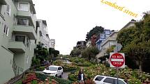 Lombard Street je ulice v San Francisku, která je zajímavá tím, že ji tvoří osm zákrut.