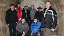 Domažlické podzemí navštívil spolek z Furthu im Wald, kde mají rovněž podzemí.