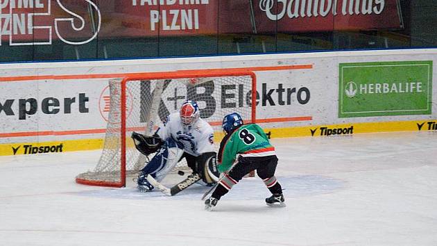 Hokejisté čtvrtých tříd HC Domažlice si zahráli proti plzeňským indiánům v ČEZ aréně.