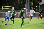 25. kolo FORTUNA ČFL, skupina A: Sokolov - Domažlice (bílí) 3:0.