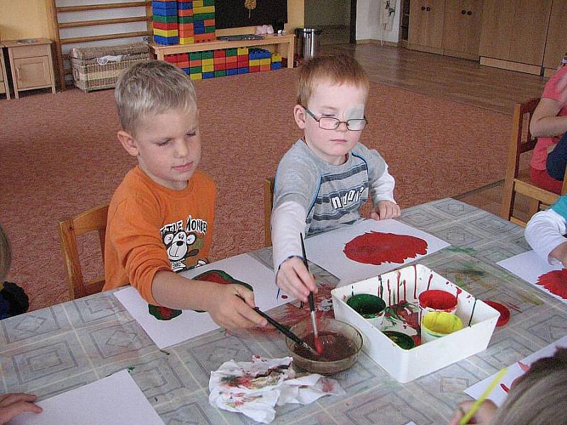 Z Mateřské školy v Luženicích.