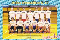 Deník fandí - představujeme mladé basketbalisty z klubu Basketbal Jiskra Domažlice U17.