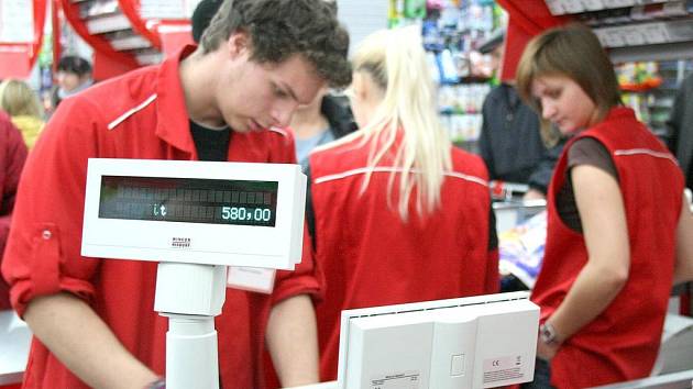 Domažlický Kaufland.