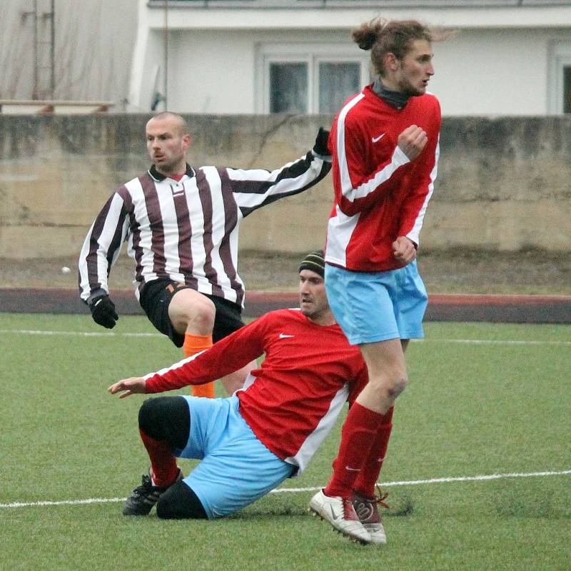 Z pohárového duelu v Horšovském Týně mezi domácím FC Dynamo a Slavojem Koloveč.