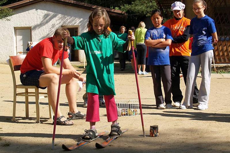 Letní tábor v Újezdě 2010.