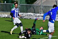 Přípravné utkání na umělé trávě v Sokolově, FK Baník Sokolov - TJ Jiskra Domažlice 2:1