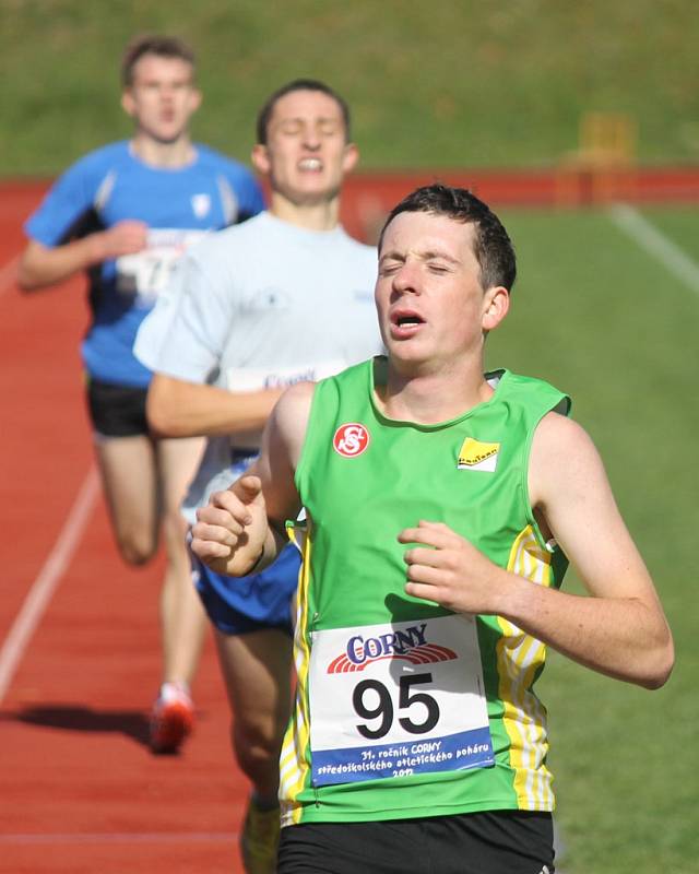 Corny středoškolský atletický pohár 2012 - oblastní kolo.