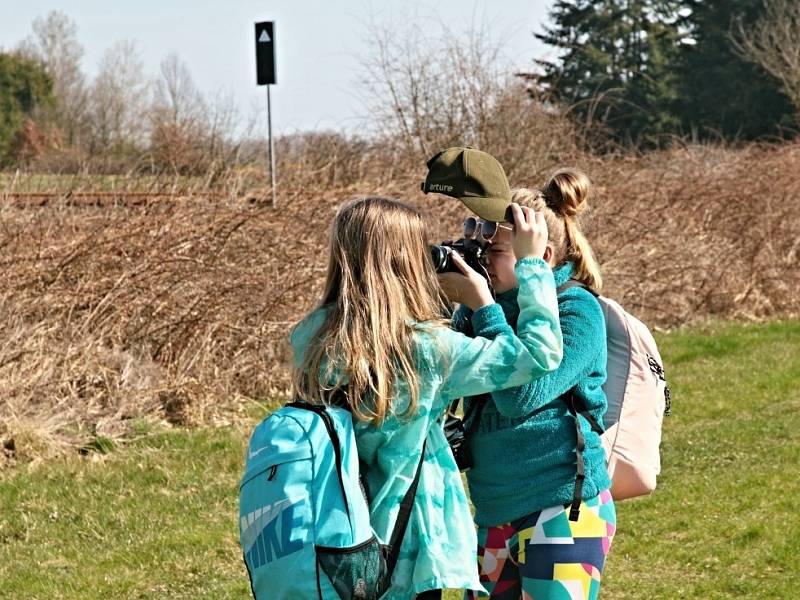 Ze setkání fotokroužku na jaře před dvěma lety.