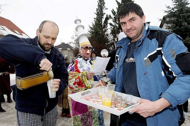 Masopust v Roudničce v sobotu 20. února 2010.