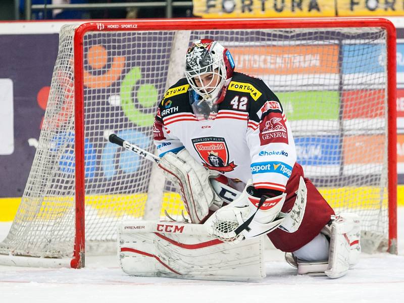 Hokejová extraliga: Mountfield HK - PSG Zlín.