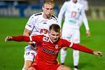 Fotbalová FORTUNA:NÁRODNÍ LIGA: FC Hradec Králové - FC Zbrojovka Brno.