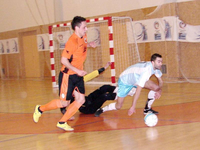 Futsalová II. liga - zápas: Hradec Králové - Litoměřice.