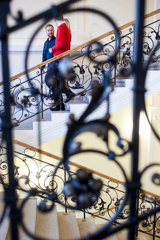 Královéhradecké Rudolfinum, dříve ústav hluchoněmých, sídlo obchodní akademie na Pospíšilově třídě.