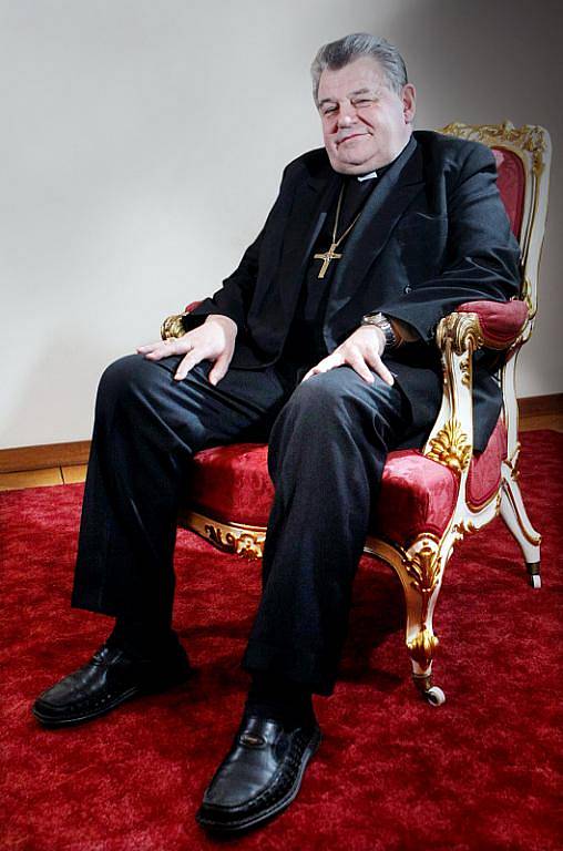 Královéhradecký biskup Dominik Duka.