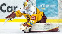 Hokejová extraliga: Mountfield HK - HC Dukla Jihlava.