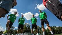Fotbal fotbalová národní liga FC Hradec Králové  první trénink