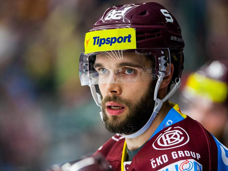 Hokejová extraliga - play off České pojišťovny - 4. zápas čtvrtfinále: Mountfield HK - HC Sparta Praha.